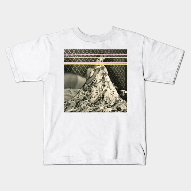 Bedroom Eyes Kids T-Shirt by Cassia